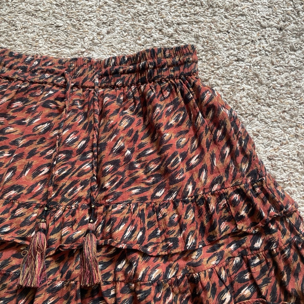 AUGUSTE THE LABEL TIERED MINI SKIRT